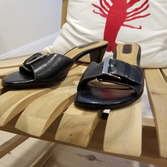 ROCKPORT new Slide Sandal black leather - Picture 4 of 6